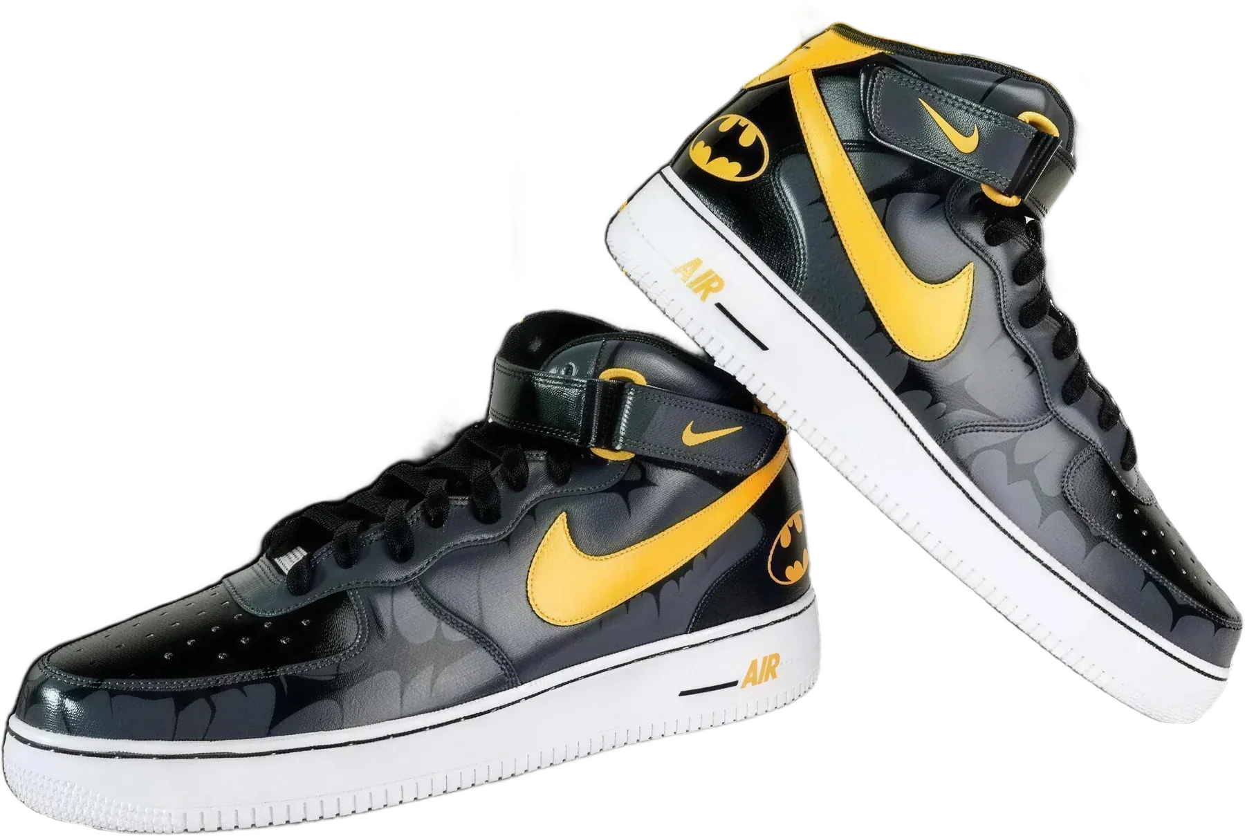 Batman hand-painted Air Force 1 sneakers