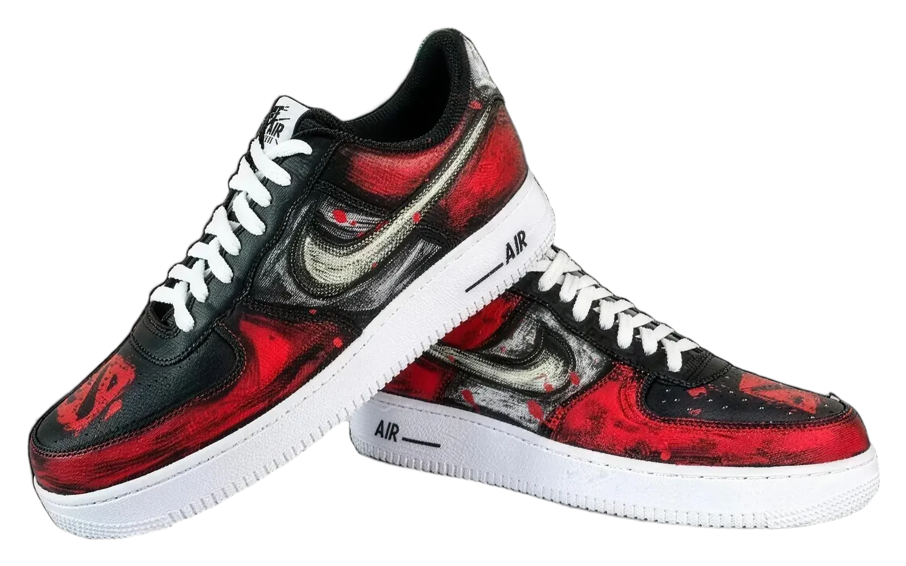 DOTA hand-painted Air Force 1 sneakers