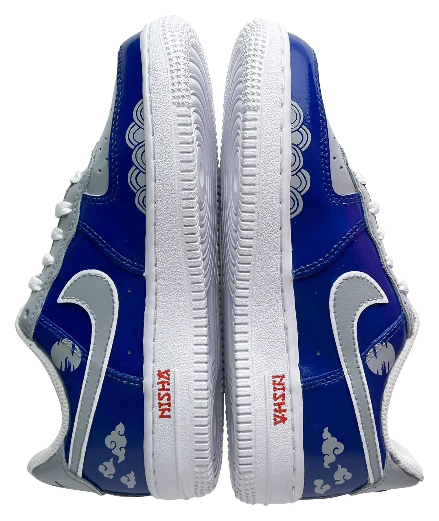 Venom & Bloom hand-painted Air Force 1 sneakers
