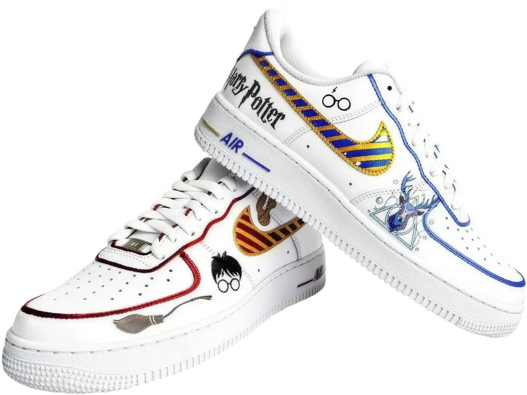 Harry Potter hand-painted Air Force 1 sneakers
