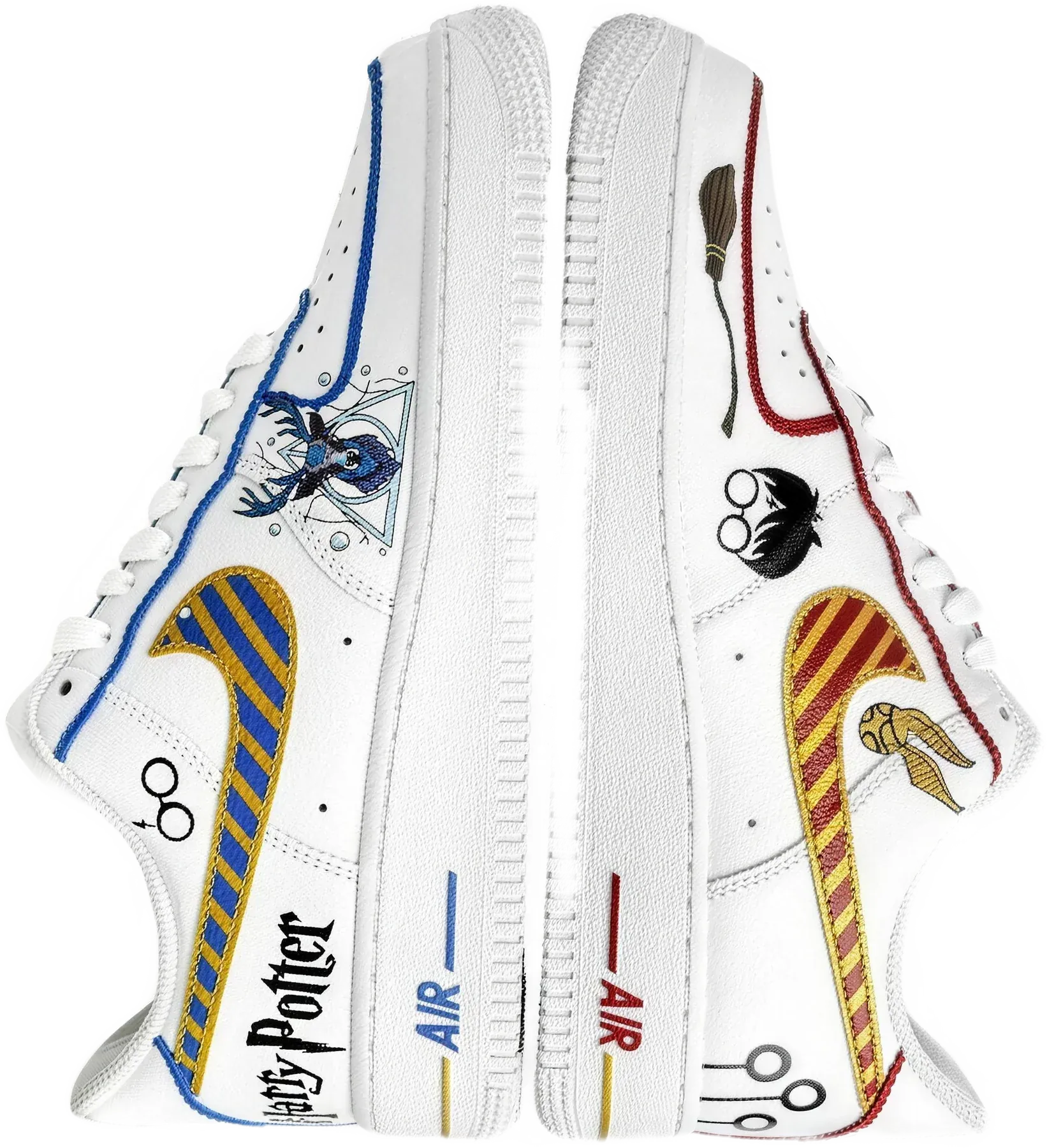 Harry Potter (variant) hand-painted Air Force 1 sneakers