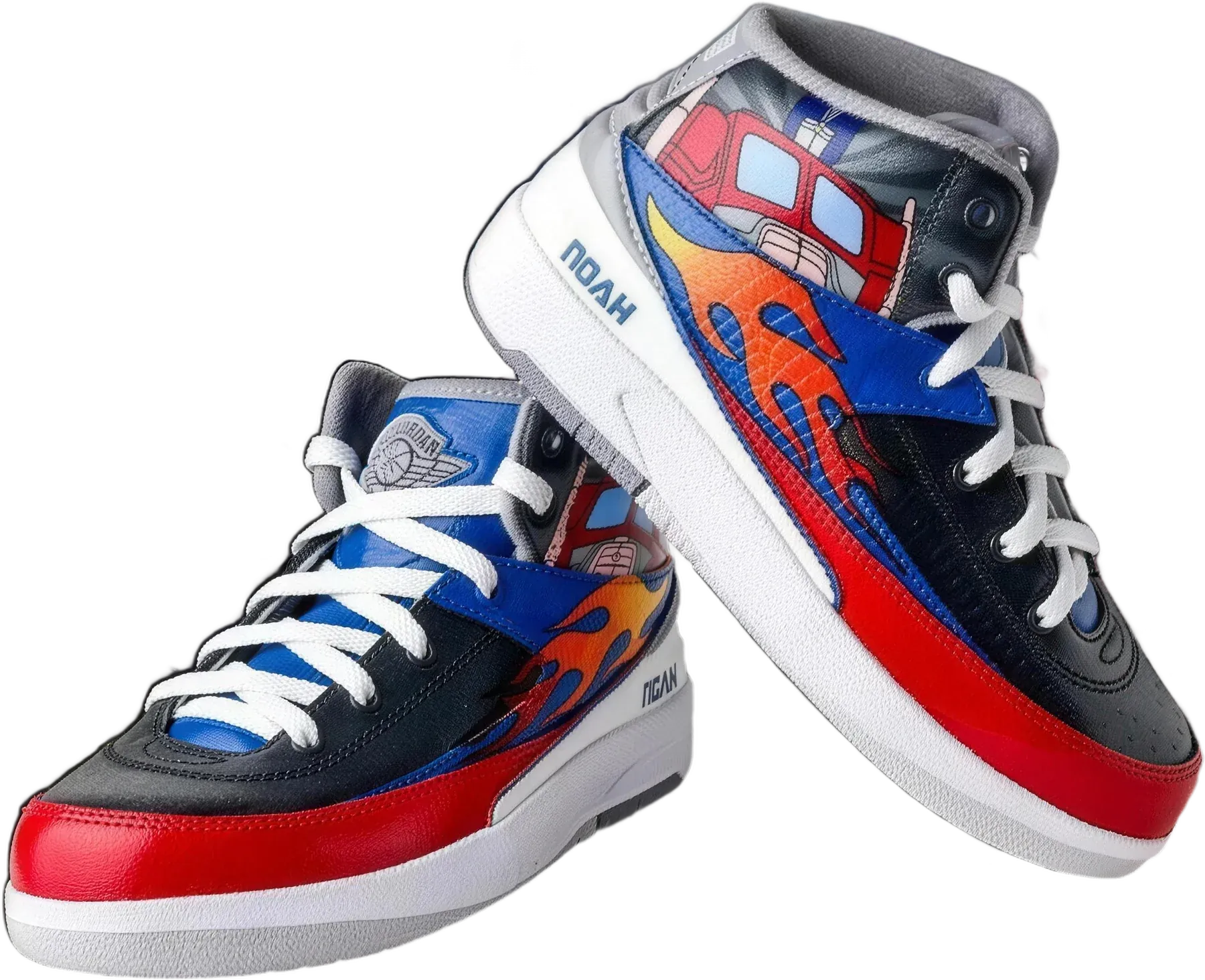 Optimus Prime hand-painted Air Force 1 sneakers