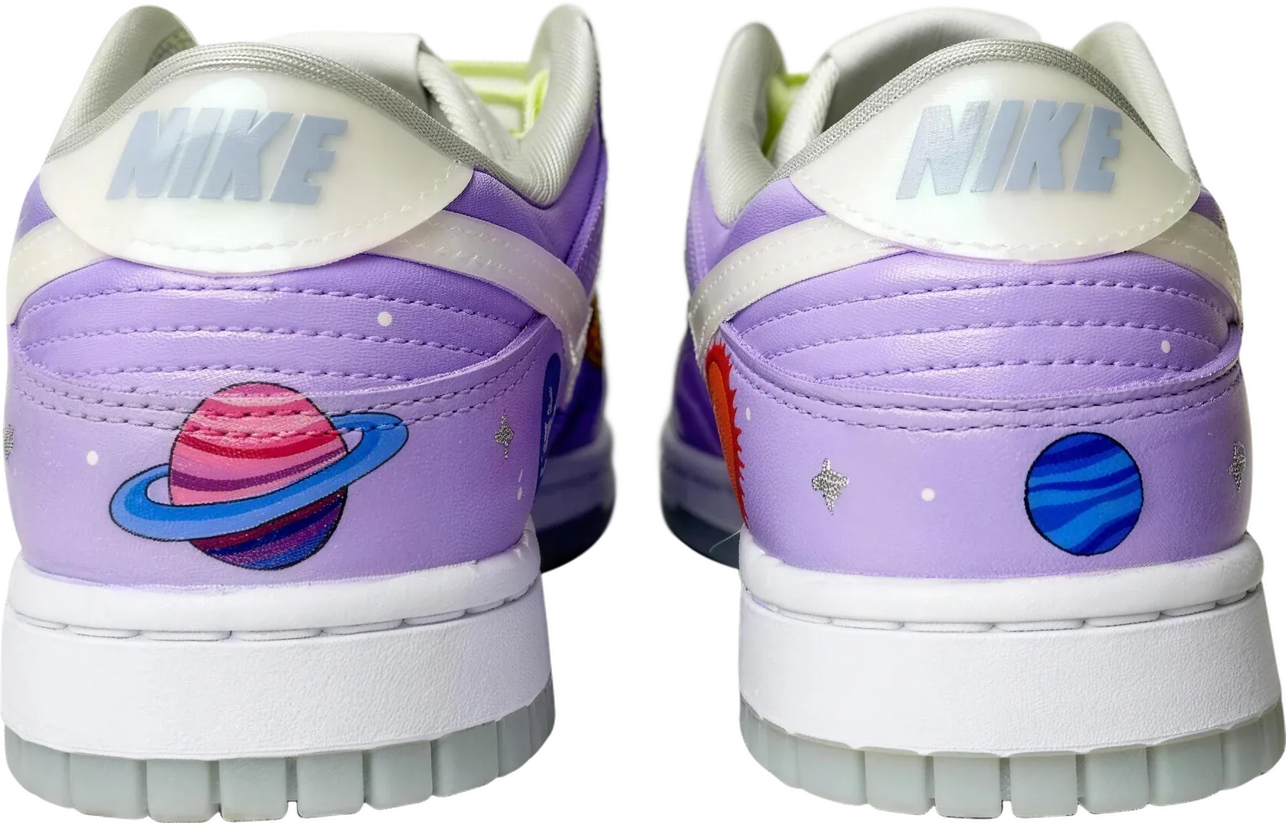 Space Kid Edition hand-painted Air Force 1 sneakers