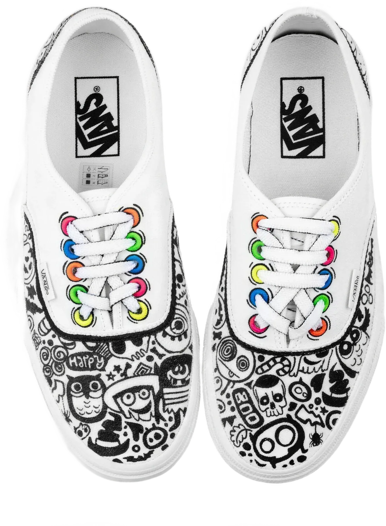Vans Wild Side hand-painted Vans sneakers